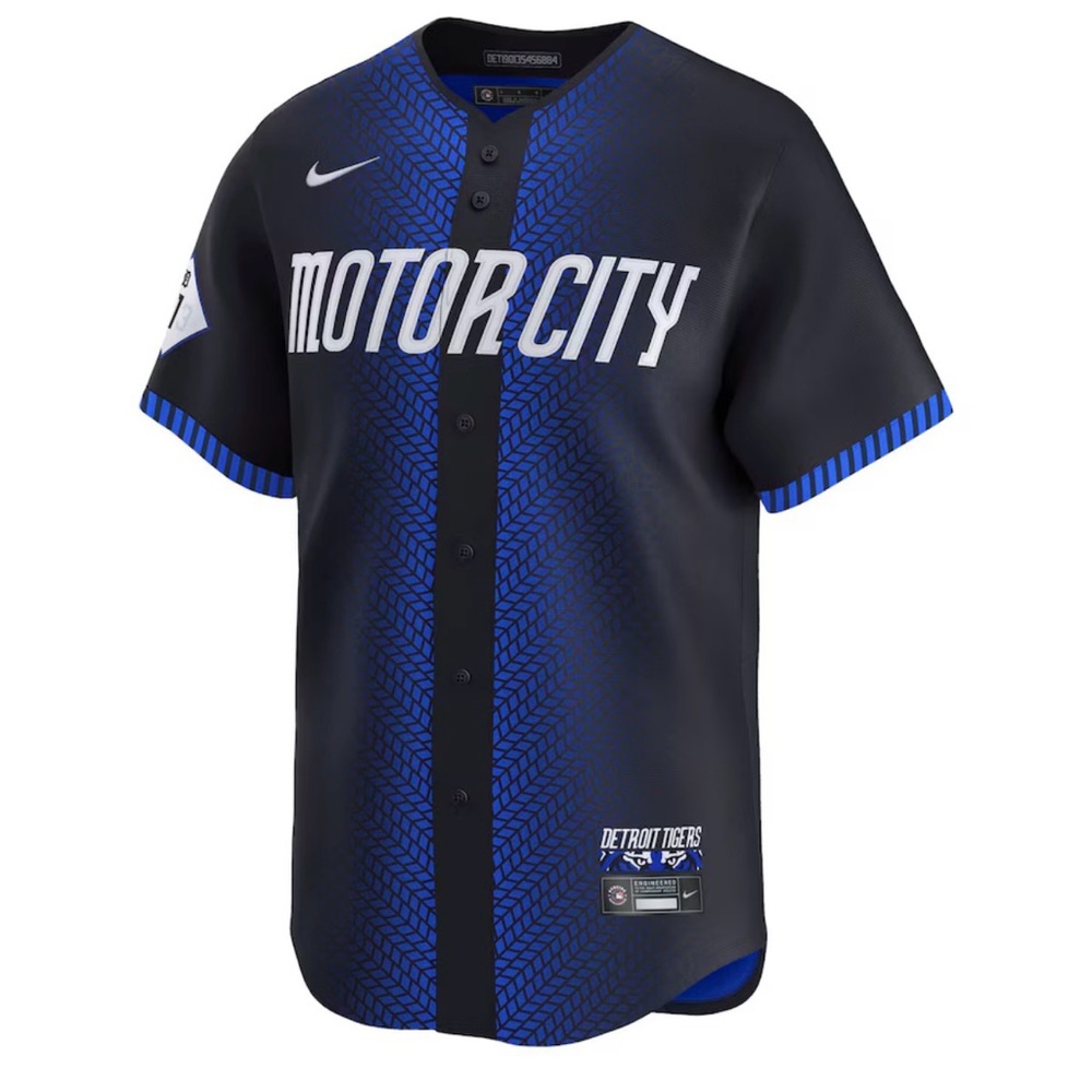 Detroit Tigers Nike Tarik Skubal Navy City Connect Limited Player Jersey - Picture 2 of 7